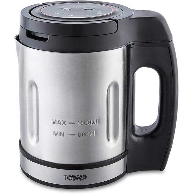 سوپ و اسموتی و فرنی ساز استیل Tower T12056