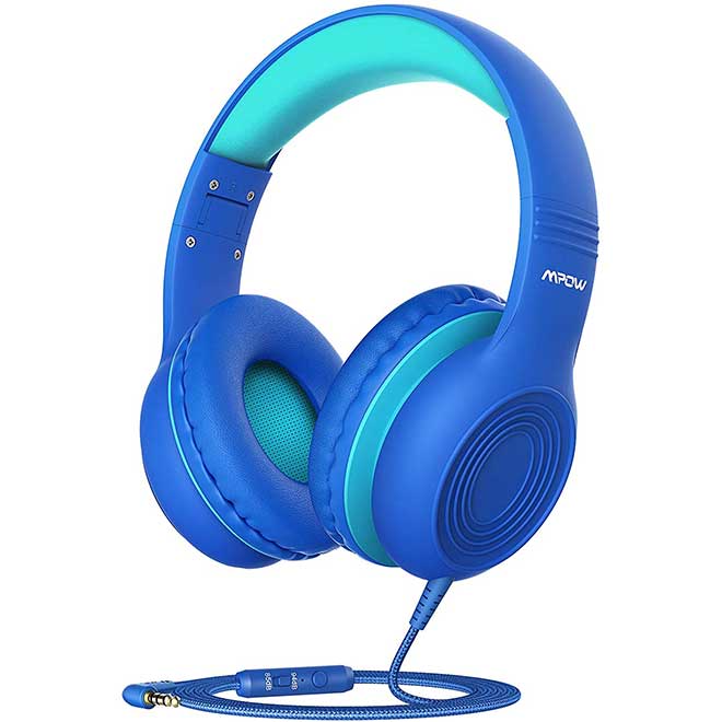 هدفون کودکان با میکروفون برای یادگیری On-Ear Mpow CH6S