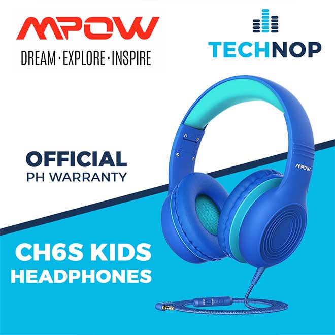 هدفون کودکان با میکروفون برای یادگیری On-Ear Mpow CH6S - تصویر 6
