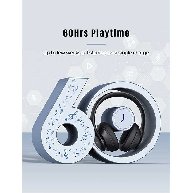 هدفون کودکان با میکروفون برای یادگیری On-Ear Mpow CH6S - تصویر 4