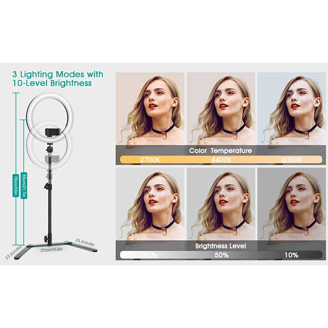 رینگ لایت حرفه ای الگانت ELEGIANT EGL-05 - تصویر 12